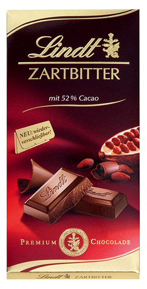 LINDT Schoko Zartb.100g - Original