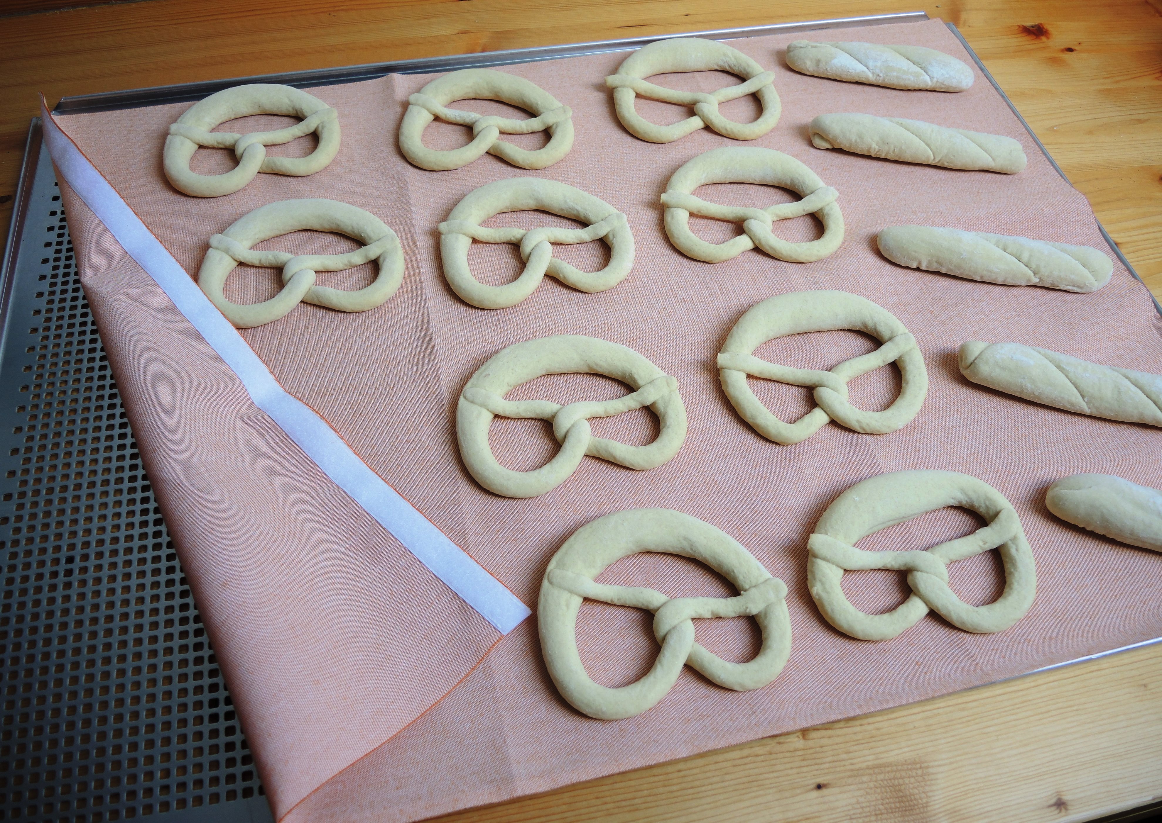 Tuch orange 78x58cm Klett1fach - Original