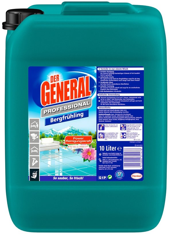 Der General 10l Bergfrhling