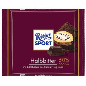 Ritter Sport Halbbitter 100g - 15336