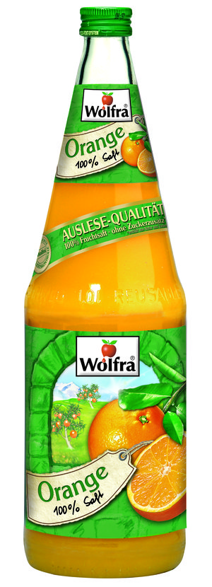 Wolfra Orangensaft 1l MW - 18441