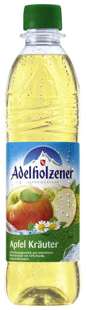 Adelh.Apfel-Kräuter0,5l MW PET - 5369