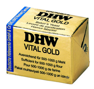 DHW Würfelhefe 1kg Krt 10x - 53902