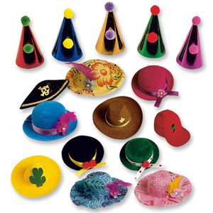 Gün Hüte groß bunt sort.3566 - 5419