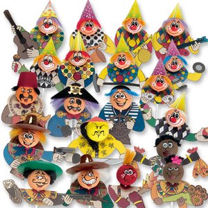 Gün Lustige Figuren bunt 3560 - 5423