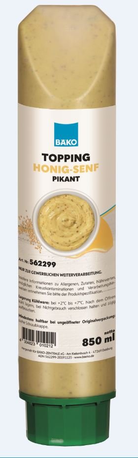 BÄKO Topping Honig-Senf 850ml - 562299