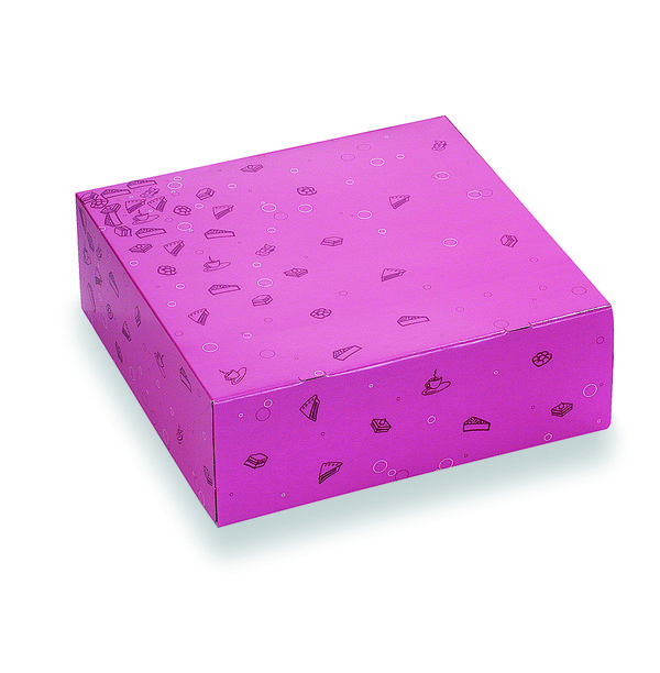 Tortenkart. 34x34x11 pink