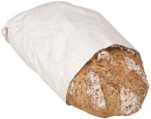 Brotseide 1/2 50x75cm  weiß - 600445