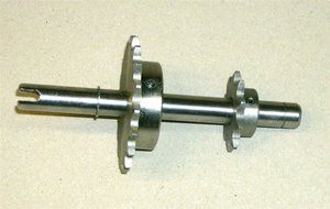 Kettenradsatz re.neu (Z=10/18) - 60467