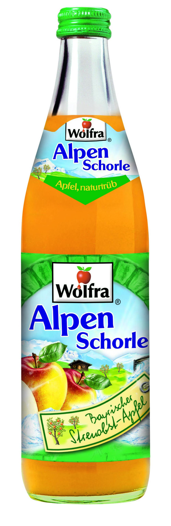 Wolfra ApfelAlpSchorle 0,5l MW - 709080