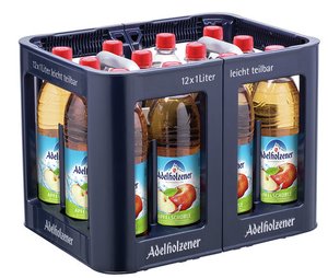 Adelh.Apfelschorle1l MW PET - 709139