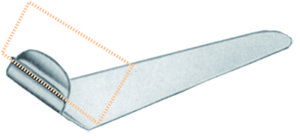 Edelstahl-Liegehalter - 844149