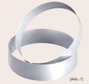Tortenring Plastik Ø26x6,5cm - 881043
