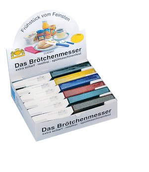 Brötchenmess.Diamant.10cm 30St - 882134