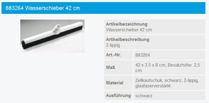 Haug Wasserschieber Zell.40cm - 883264