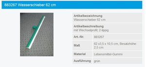 Haug Wasserschieber 62cm,grün - 883267