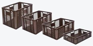 Transportkorb braun 60x40x41cm - 884779