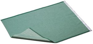 Tuch grün 78x58cm Klett.1-fach - 893735