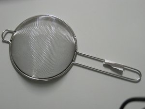 Sieb 16cm mittel Draht/Ku.grif - 893744