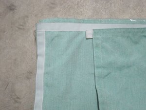 Tuch grün 57x77cm Klett 4-fach - 894446