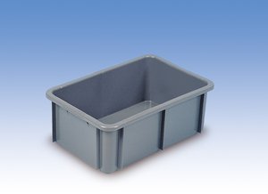 Stapelkasten grau  600x400x215 - 896998