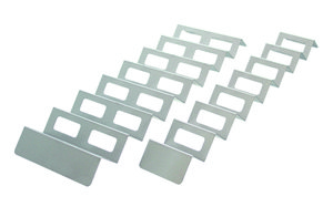 Snackwelle Edelstahl 56x17,5cm - 897119