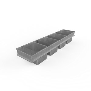 Brotformverband 12x9x9cm 4tlg. - 90442