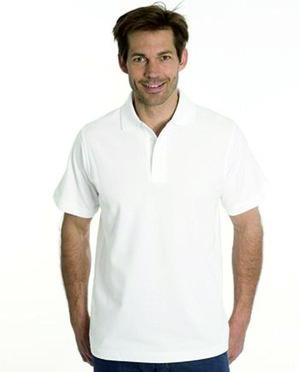 Polo-Shirt weiss -M- - 90862