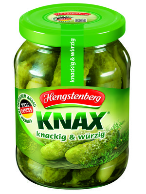 Heng.Knax Gewürzgurken 370ml - 9589
