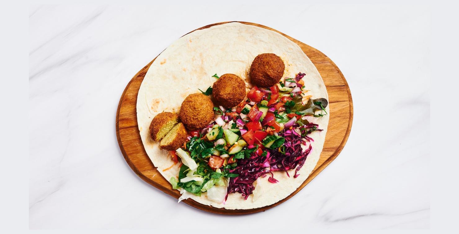 Falafel Wrap Dürüm (Zum Hier Essen)
